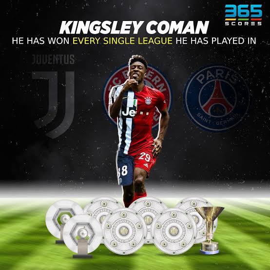 Kingsley Coman league titles 