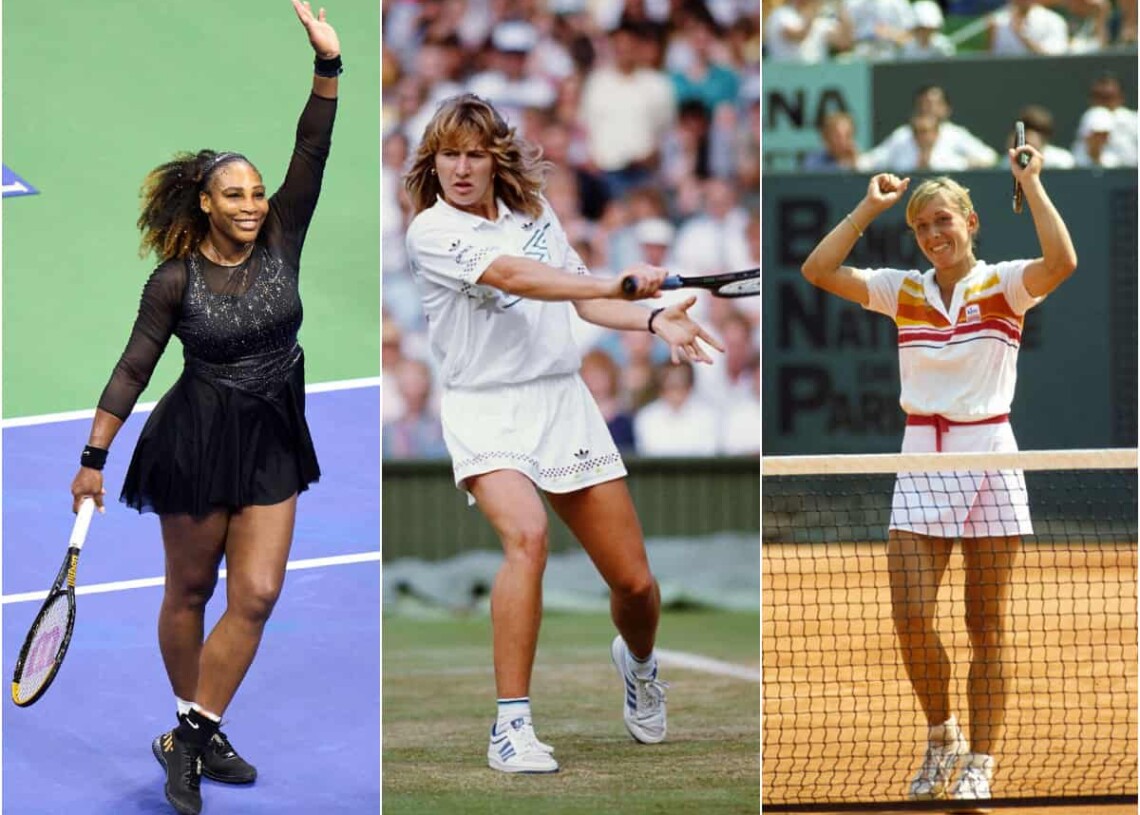greatest women's tennis players of all time
