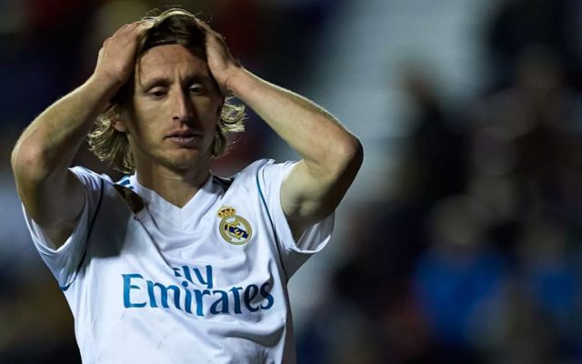 luka modric unhappy with contract situation